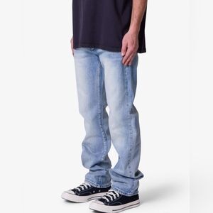 NWT! MNML Light Blue Straight Jeans for Men 31X32